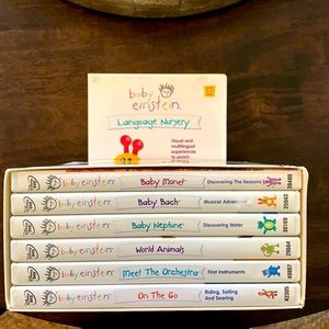 🚙GREAT for ROAD TRIPS! 7 Baby Einstein DVDs